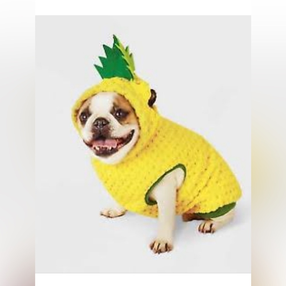 Dog Costume Tropical Pineapple. Size S